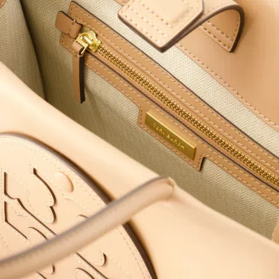 Tory Burch Small Ella Shopper Bag -  - Synthetic - Light Sand In Beige