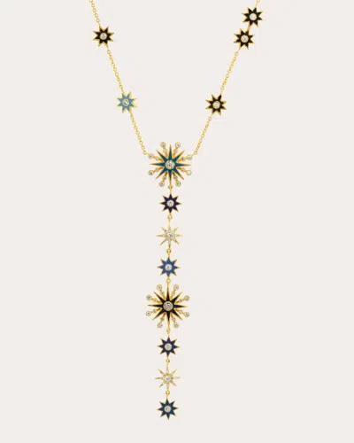 Colette Jewelry Women's Diamond & 18k Gold Star Long Pendant Necklace In Gold