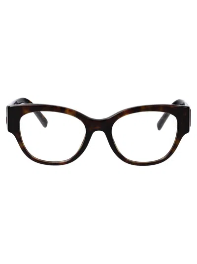 Dolce & Gabbana 52mm Butterfly Optical Glasses In Black