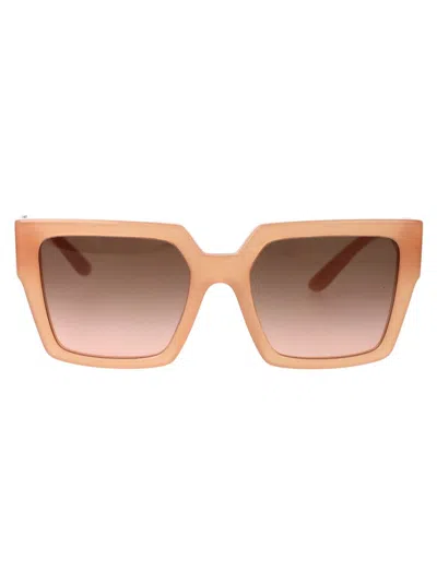 Dolce & Gabbana Full Frame Sunglasses In 343611 Opal Rose