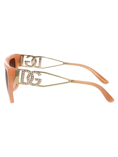 Dolce & Gabbana Full Frame Sunglasses In 343611 Opal Rose