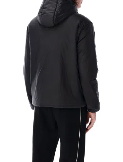 Ea7 Puffer Jacket In Black