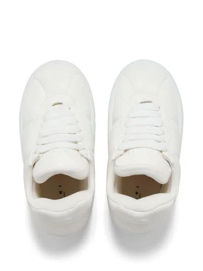 Shop Marni Padded Bigfoot 2.0 Sneakers In White