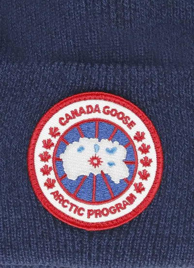 Canada Goose Arctic Toque Beanie Cap In Blue