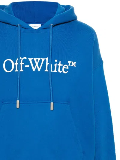 Shop Off-white Off White Sweaters In True Blue