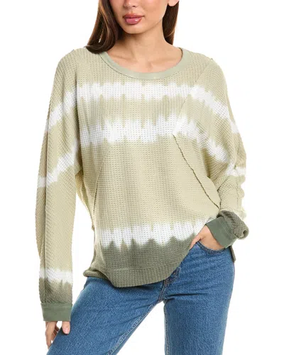Shop Xcvi Delsi Pullover In Green