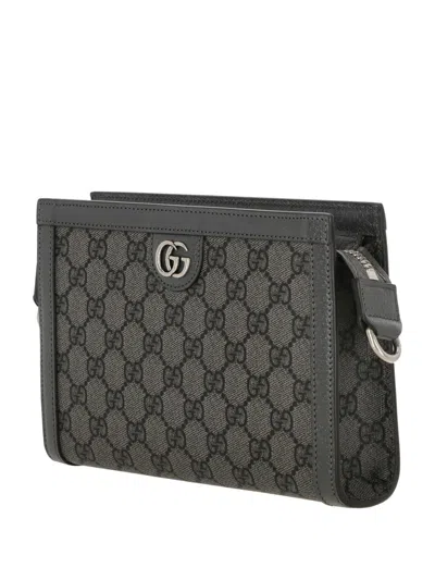 Shop Gucci Bags.. In Grey Black/grap.grey