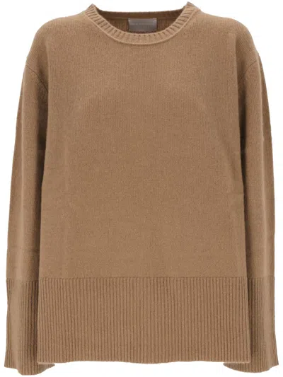 Hemisphere Crew-neck Sweater In Multicolor