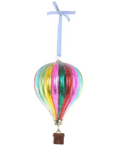 Cody Foster & Co. Hot Air Balloon Ornament, Multicolor