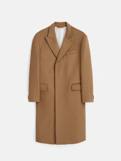 Alex Mill Abram Top Coat In Wool In Camel