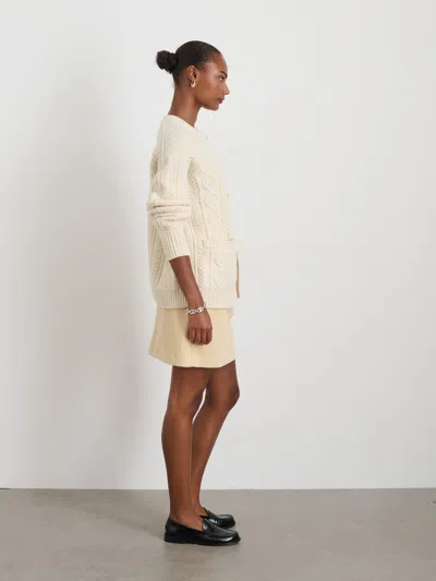 Alex Mill Agnes Cardigan In Ivory