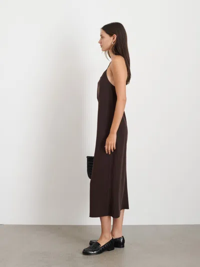 Alex Mill Alexis Dress In Lyocell In Hickory