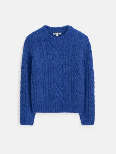 Alex Mill Catskill Sweater In Cobalt Blue
