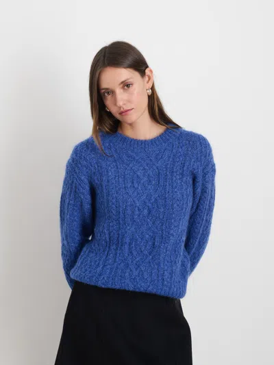 Alex Mill Catskill Sweater In Cobalt Blue