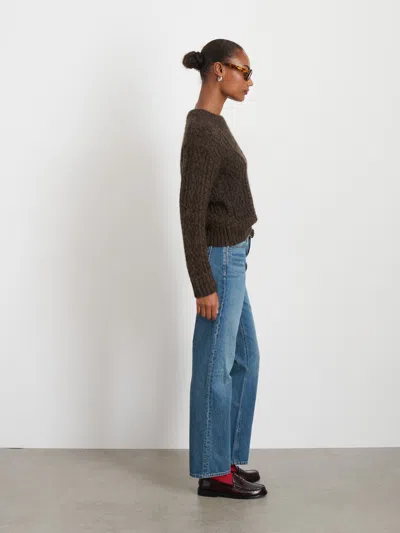 Alex Mill Catskill Sweater In Dark Timber