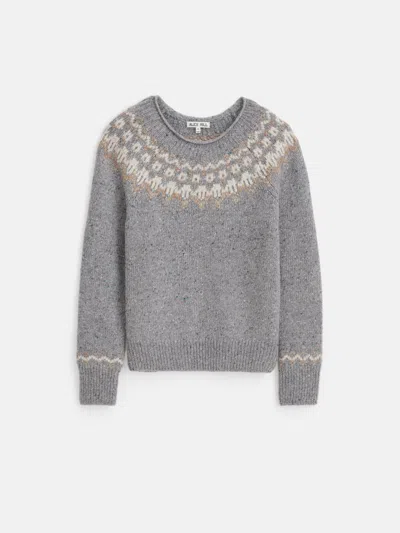 ALEX MILL JAMIE FAIR ISLE SWEATER 
