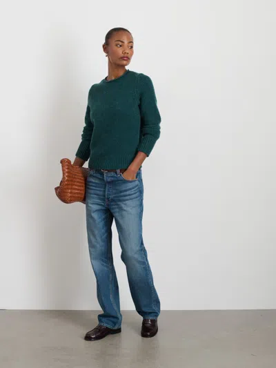 Alex Mill Jaime Sweater In Dark Cedar
