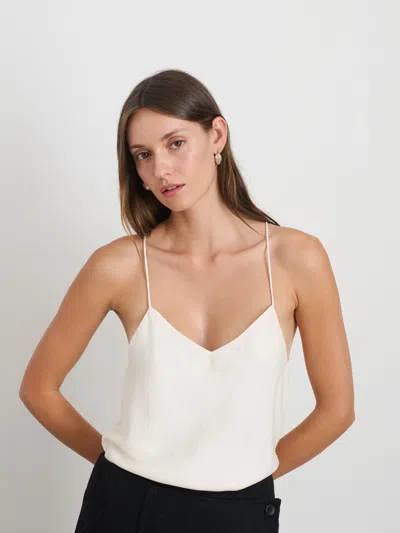 Alex Mill Lauren Cami In Tencel In Ivory