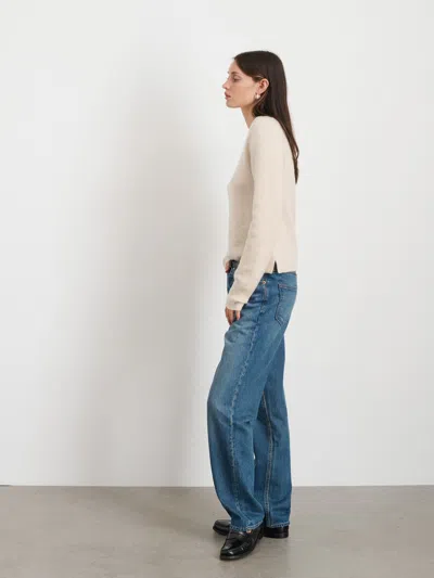 Alex Mill Lana Sweater In Cashmere In Heather Ecru