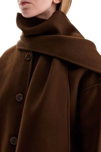 Dynamis Studio 'antwerp Coat With Built-in In Brown