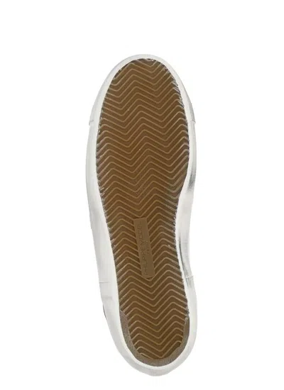 Philippe Model Distressed Effect Low-top Sneakers In White
