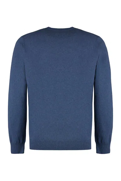 The (alphabet) The (knit) - Wool And Cashmere Sweater In Blue