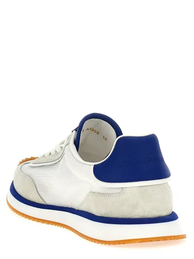 Dolce & Gabbana Cushion Low-top Sneakers Featuring Contrasting Elements