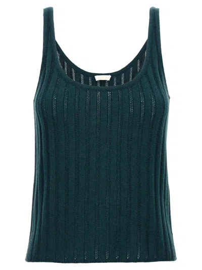 Eres 'knit Ribbed Scoop Neck Sleeveless Top'