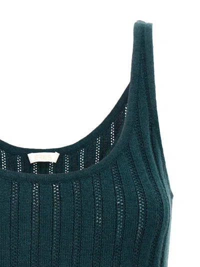 Eres 'knit Ribbed Scoop Neck Sleeveless Top'
