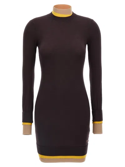 Fendi Mini Wool Dress