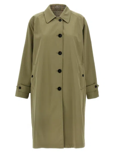 Fortela Multicolor Stanford Reversible Trench Coat