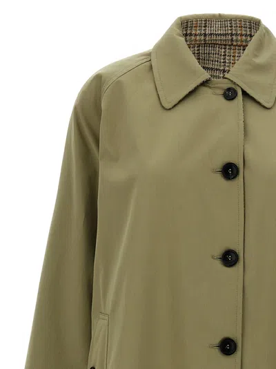Fortela Multicolor Stanford Reversible Trench Coat