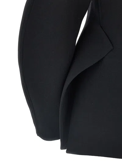 Jil Sander V-neck Wool Wrap Jacket