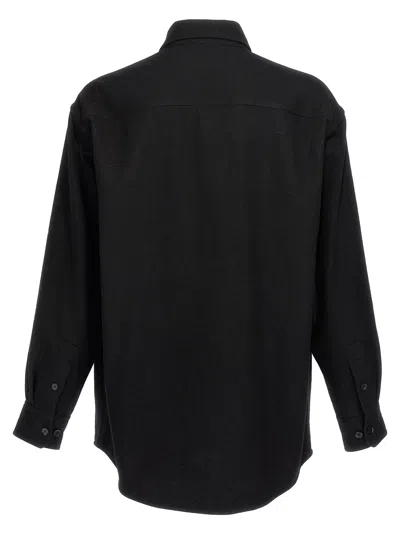 Lemaire 'double Poches Overshirt' Chemise In Black