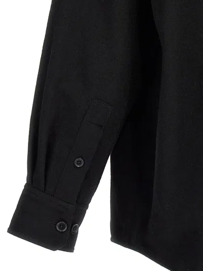Lemaire 'double Poches Overshirt' Chemise In Black