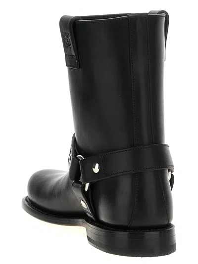 Shop Loewe 'campo Biker' Ankle Boots