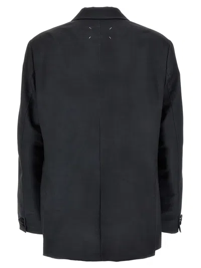 Maison Margiela Single-breasted Blazer With Button Cuffs And Pockets