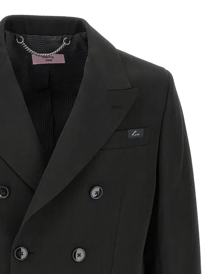 Martine Rose Striped Blazer Buttoned Cuffs