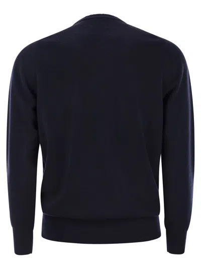 Mc2 Saint Barth Sole, Whisky And You Are In Pole Position Wool And Cashmere Blend Jumper