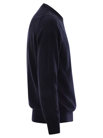 MC2 SAINT BARTH MC2 SAINT BARTH SOLE, WHISKY AND YOU ARE IN POLE POSITION WOOL AND CASHMERE BLEND JUMPER 