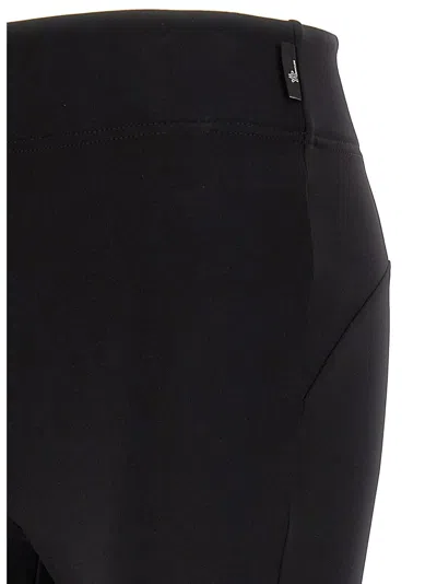 Moncler Brand-embossed Slim-fit High-rise Stretch-woven Leggings