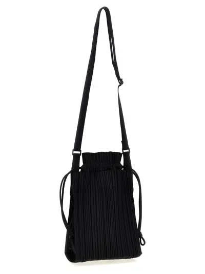 Issey Miyake Square Pleats Cross Body Bag