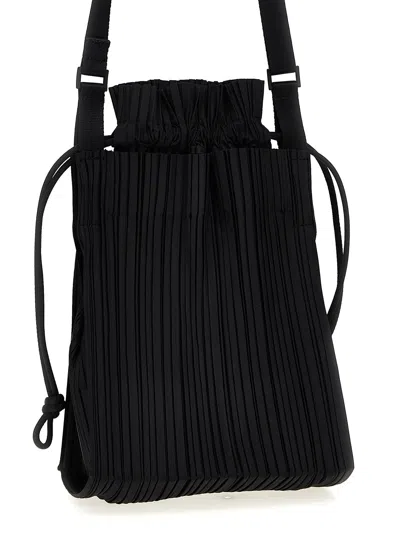 Issey Miyake Square Pleats Cross Body Bag