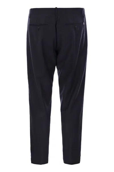 Dondup Belt Loop Casual Pants In Black