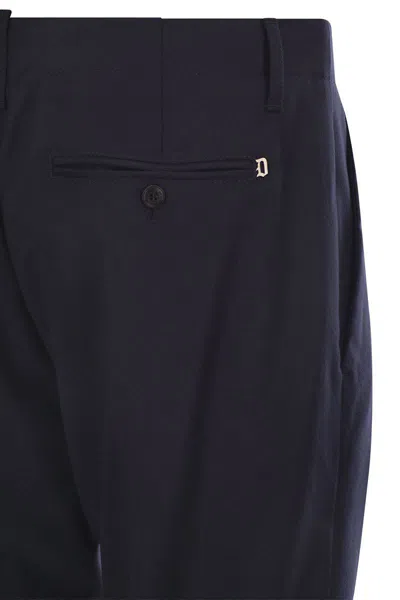 Dondup Belt Loop Casual Pants In Black