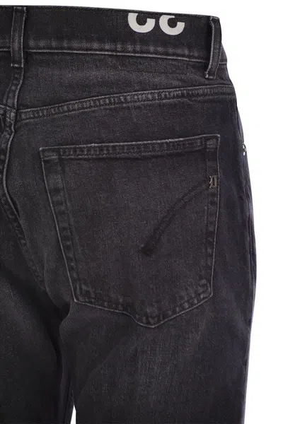 Dondup Pantalone Dian Nero Lavato In Black