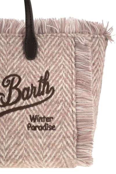 MC2 SAINT BARTH MC2 SAINT BARTH MINI VANITY BAG WITH BANGS AND EMBROIDERED LOGO 