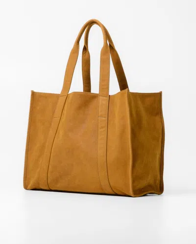 Billy Reid Moore & Giles Reclaimed Tote In Griffin Camel