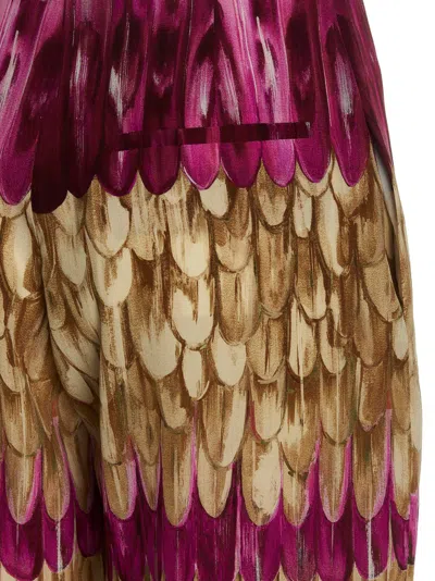 Valentino Printed Pants In Multicolor