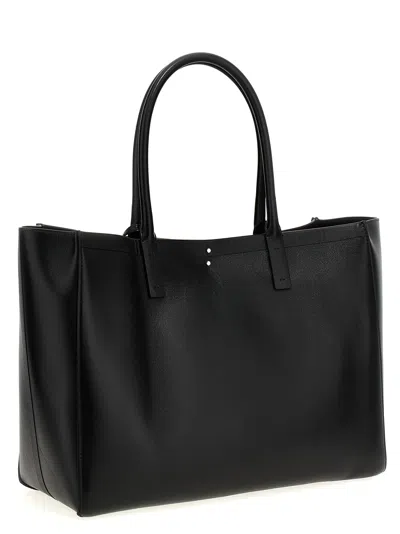 Valentino Vlogo Locker Medium Tote Bag In Black
